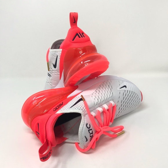 Nike Custom Air Max 270 Lauren White Red W AUTHENT - Picture 2 of 8